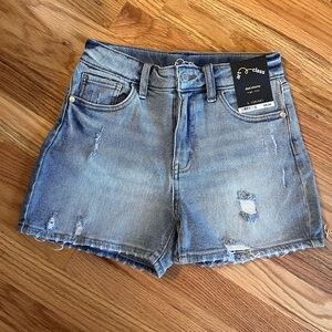 NWT Girls Art Class Dad Shorts Large 10/12 High Rise